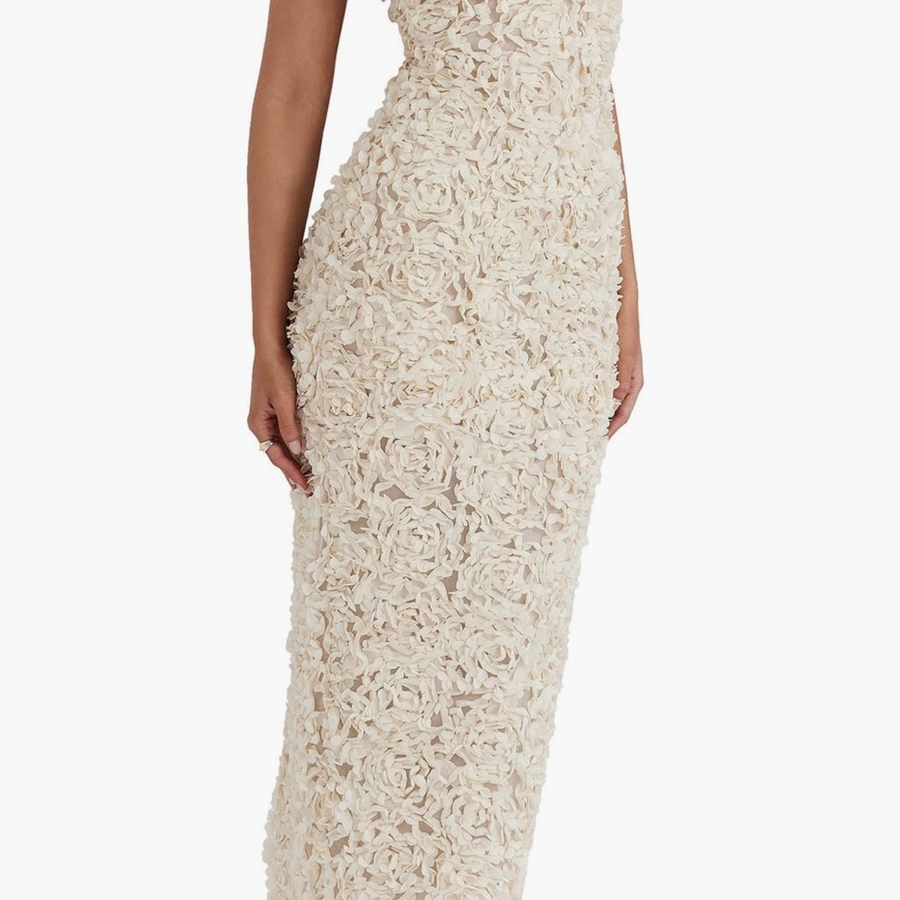 House of CB Carena 3D Floral Dress - Picture 4 of 5